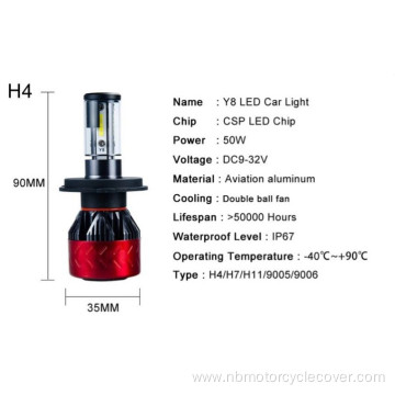 Fog Lights CSP Chip Car LED Headlight Bulb